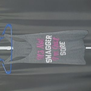 Next level  tank, gray size lg